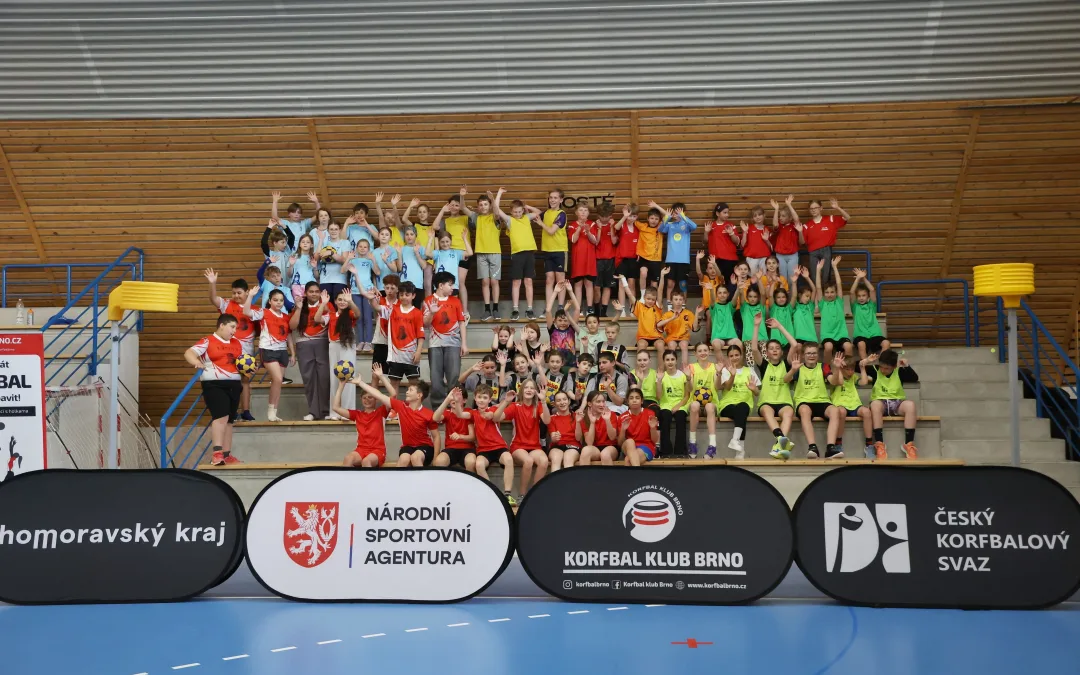 Školní korfbalový pohár vyvrcholil v Maloměřicích, poháry si odváží ZŠ Pavlovská a ZŠ Laštůvkova